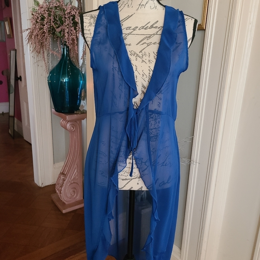 Hp🔥🔥🔥NWOT Beach cover up or sheer negligee